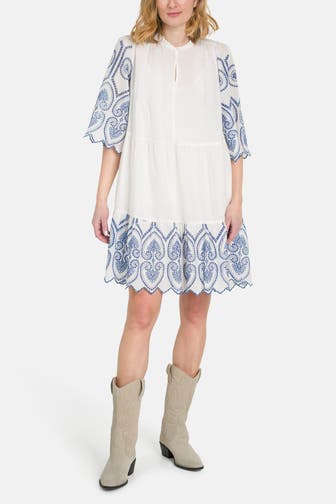 LOLLYS LAUNDRY Tunika-Kleid 'Sabine' zweifarbig