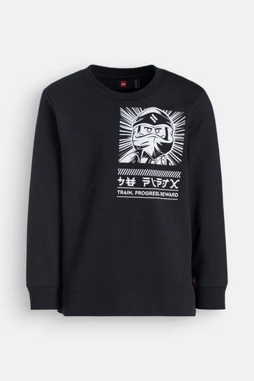 LEGO WEAR Sweatshirt schwarz