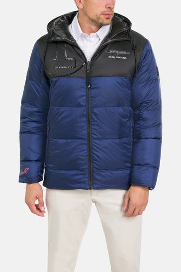 LA MARTINA Wende-Daunenjacke navy