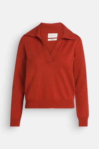 GANT Wollpullover rotbraun
