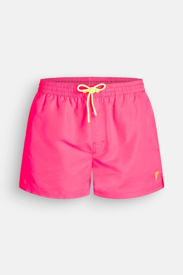 GUESS Badeshorts neonpink