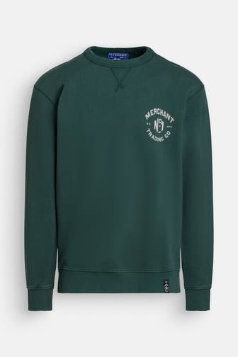 SUPERDRY Sweatshirt dunkelgrün