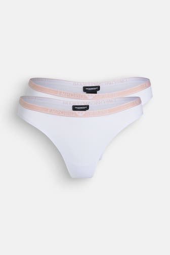 EMPORIO ARMANI 2er-Pack Strings weiß