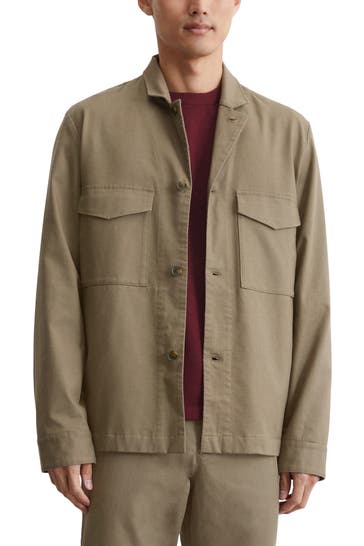 MARC O'POLO Overshirt taupe