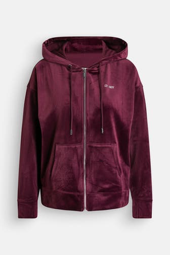 DKNY Sweatjacke bordeaux