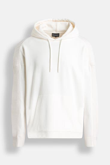 EMPORIO ARMANI - Hoodie offwhite