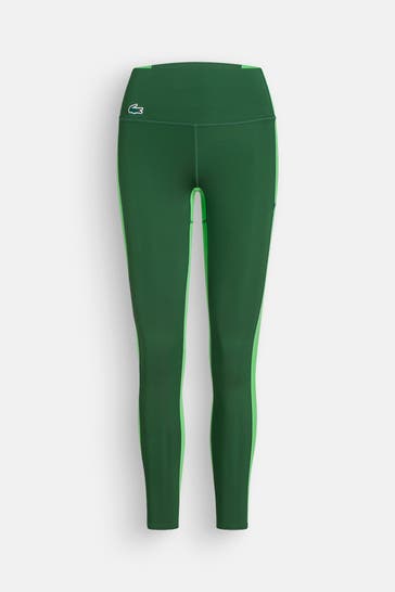 LACOSTE Leggings dunkelgrün