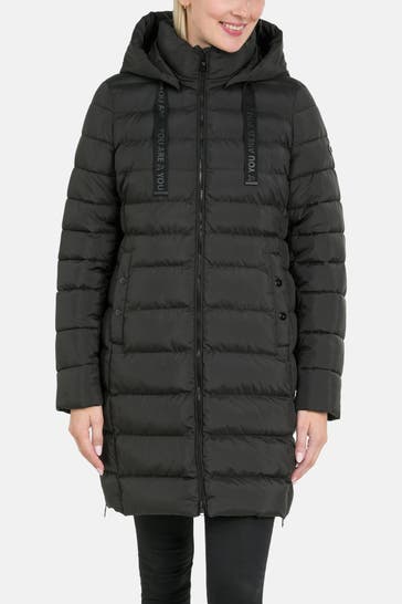 FUCHS SCHMITT Steppmantel schwarz