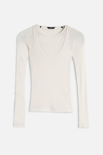 7 FOR ALL MANKIND Longsleeve creme