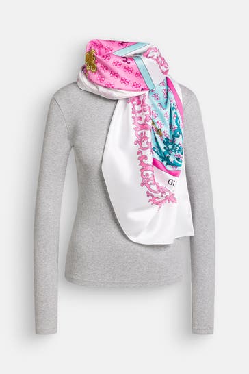 GUESS Schal 'Foulard' gemustert