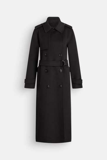 MICHAEL MICHAEL KORS Wollmix-Mantel schwarz