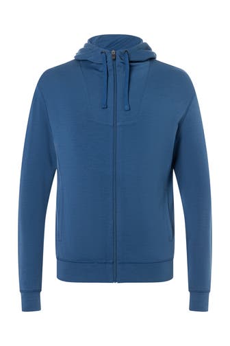 SUPER.NATURAL Sweatjacke mittelblau