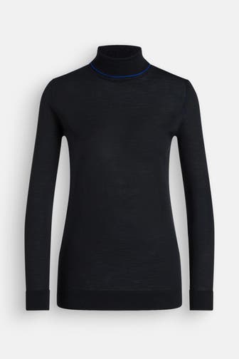 WOOLRICH Rollkragenpullover schwarz