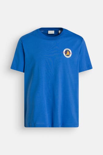 GANT T-Shirt azurblau