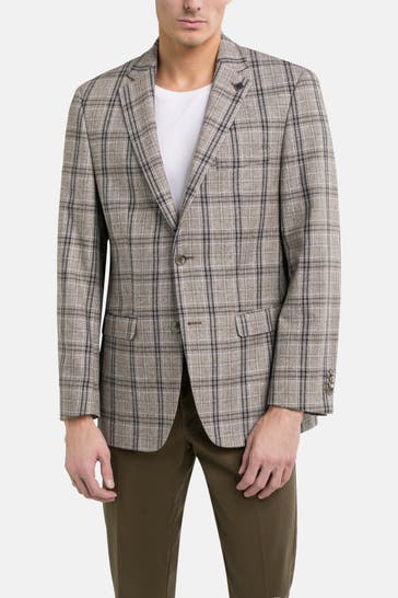 HECHTER Paris Casual-Sakko kariert