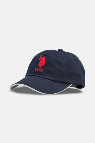 U.S. POLO ASSN. Cap 'Globe' nachtblau