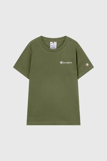 CHAMPION T-Shirt dunkelgrün