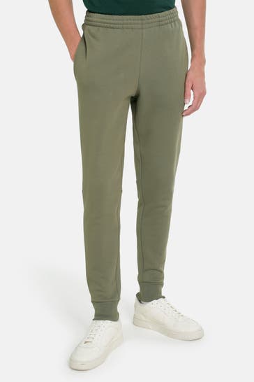 LACOSTE Sweatpants oliv