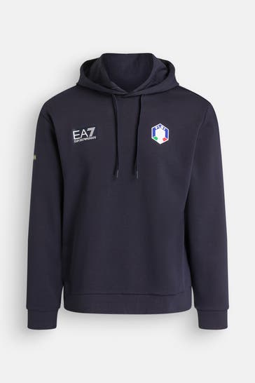EA7 Hoodie nachtblau