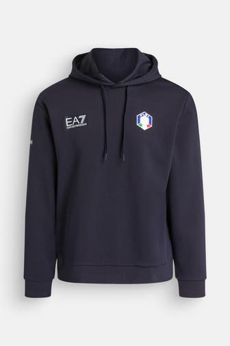EA7 Hoodie nachtblau