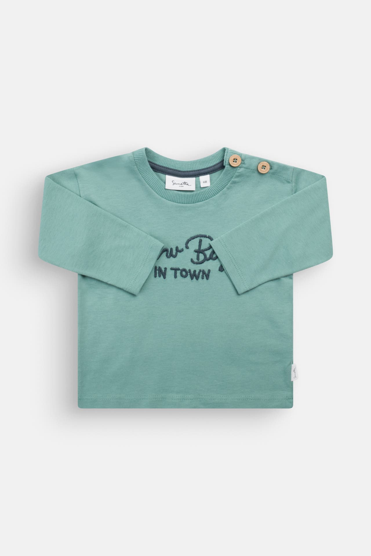 SANETTA Langarmshirt jade, Bild 1