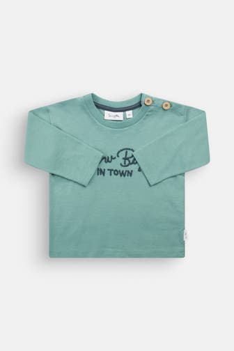 SANETTA Langarmshirt jade