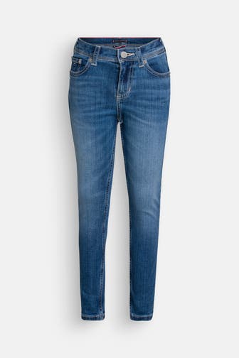 TOMMY HILFIGER Jeans dunkelblau straight