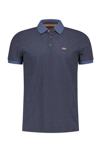 NEW ZEALAND AUCKLAND Polo-Shirt gemustert