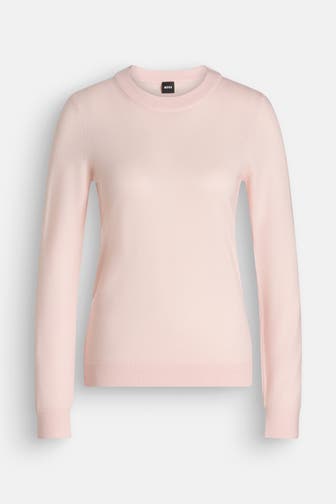 BOSS Wollpullover 'Fegano' rosé