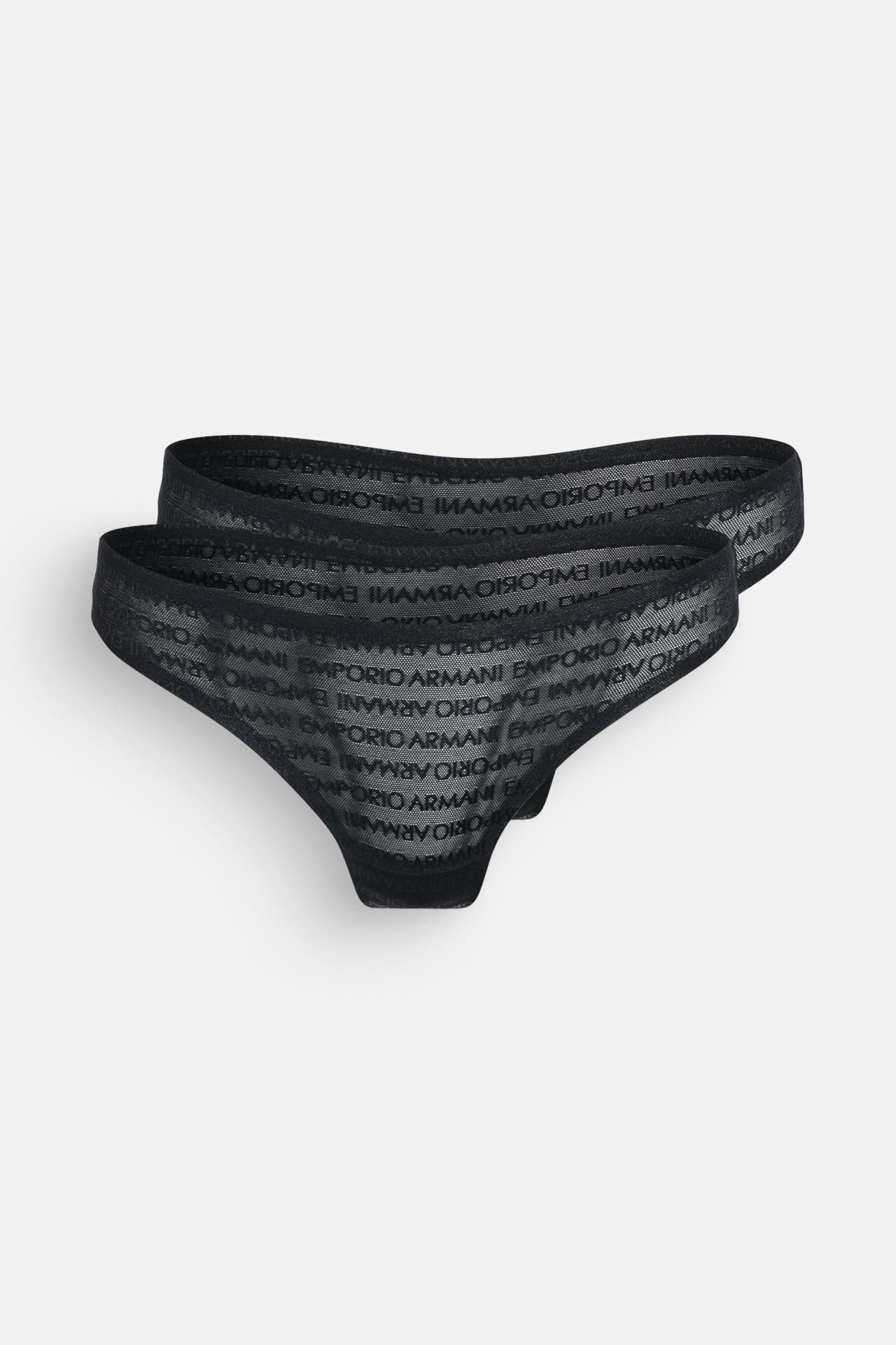 EMPORIO ARMANI 2er-Pack Strings schwarz, Bild 1