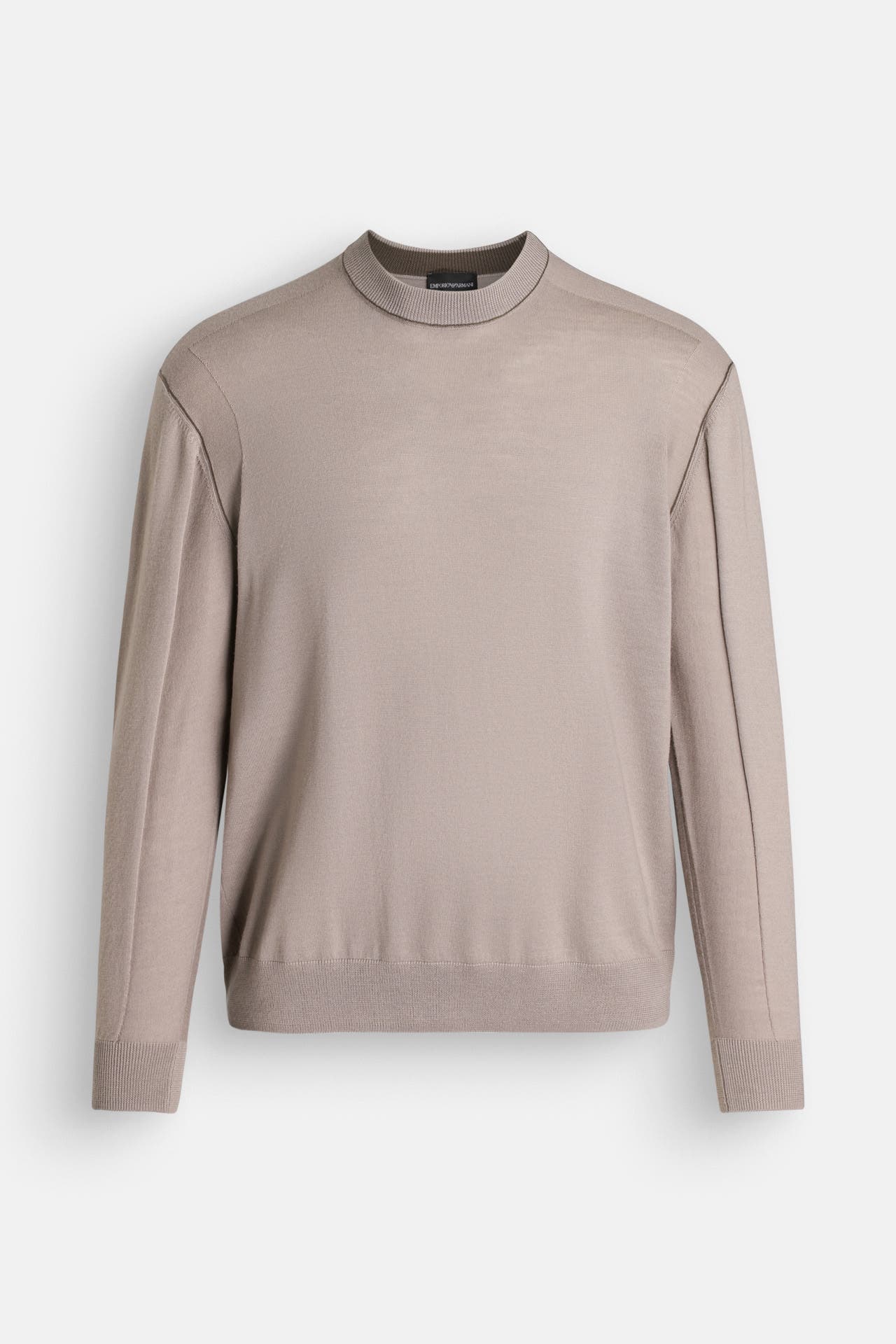 EMPORIO ARMANI Strickpullover taupe, Bild 1