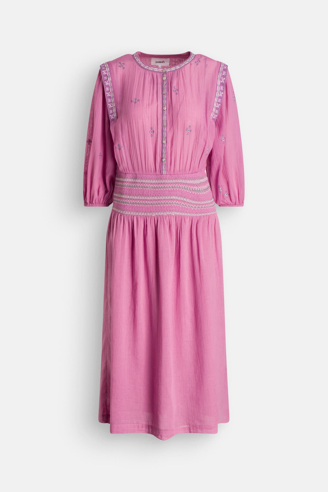 BA&SH Casual-Kleid mehrfarbig, Bild 1
