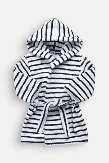 PETIT BATEAU Bademantel gemustert