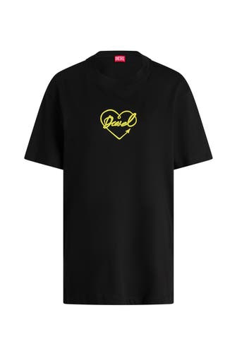 DIESEL T-Shirt schwarz