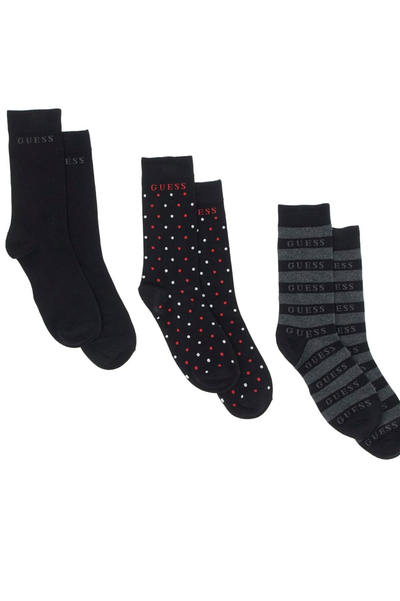 GUESS 3er-Pack Strümpfe 'Marrel' mehrfarbig, Bild 1