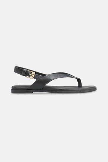 TOMMY HILFIGER Sandalen 'Rosalia' schwarz