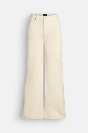 7 FOR ALL MANKIND Cord-Hose vanille wide fit