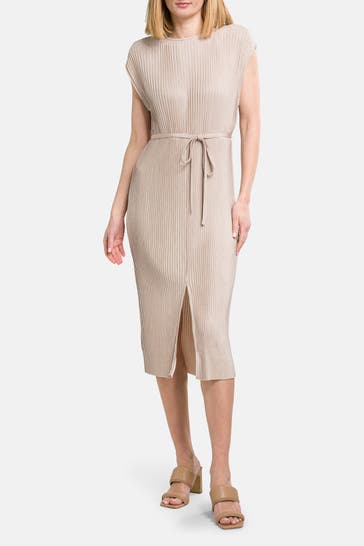 BOSS Strickkleid 'Emaura' sand