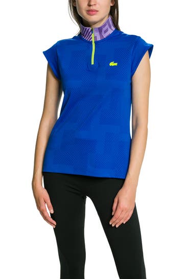 LACOSTE Funktionsshirt royalblau 