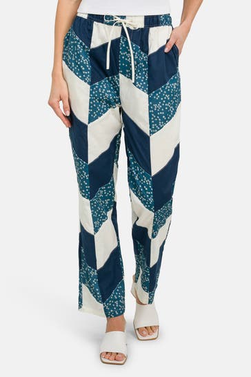 LOLLYS LAUNDRY Stoffhose 'Bill' gemustert