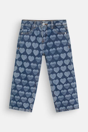 GUESS Jeans blau gemustert