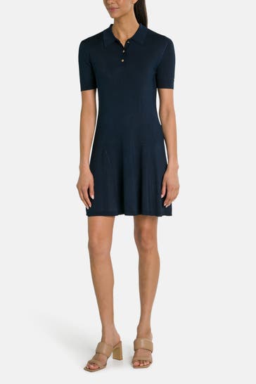 TOMMY HILFIGER Polokleid navy