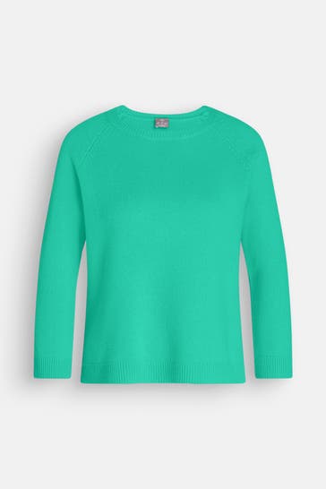 FTC Kaschmir-Pullover meergrün