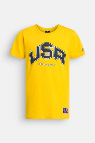 CHAMPION T-Shirt sonnengelb