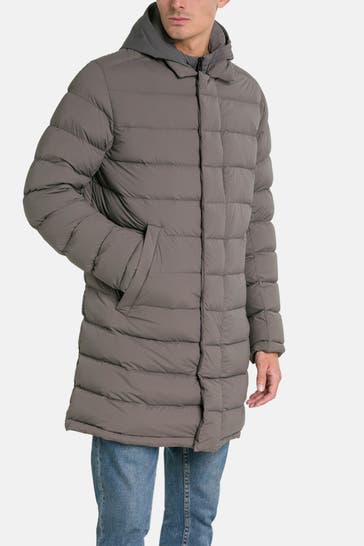 COLMAR Daunenmantel steingrau