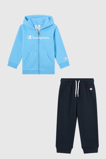 CHAMPION Set: Sweatjacke und Sweatpants zweifarbig