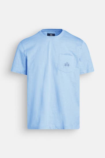 LA MARTINA T-Shirt taubenblau