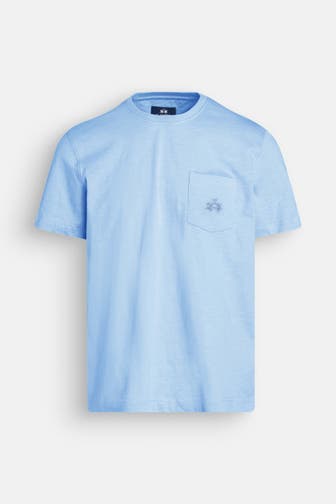 LA MARTINA T-Shirt taubenblau