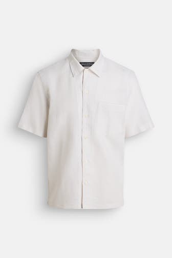 MARC O'POLO Kurzarmhemd gestreift Regular Fit