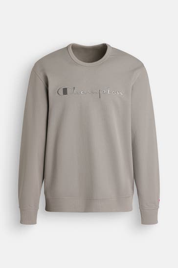 CHAMPION Sweatshirt steingrau